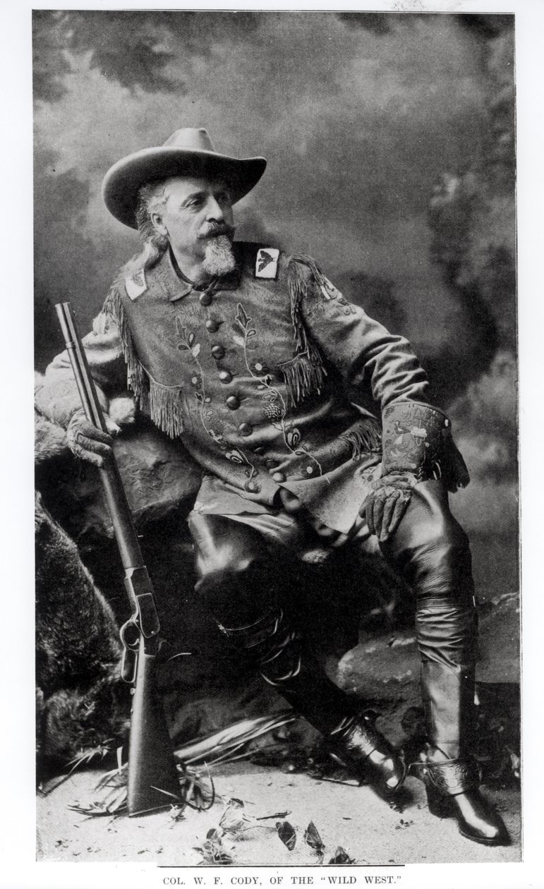 Oberst William Frederick Cody, også kendt som Buffalo Bill, 1903 af English School