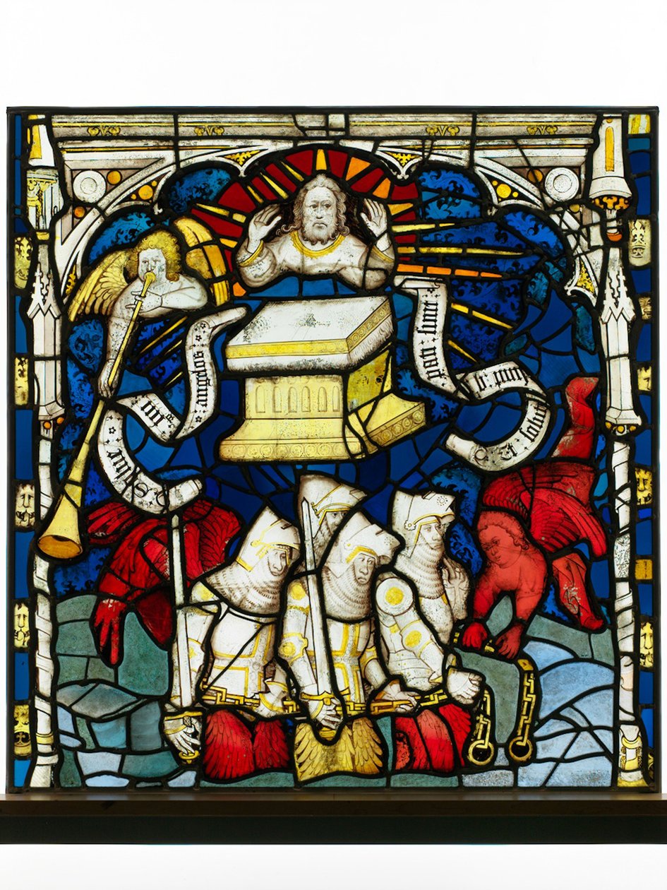Bevaret panel fra Great East Window i York Minster: 