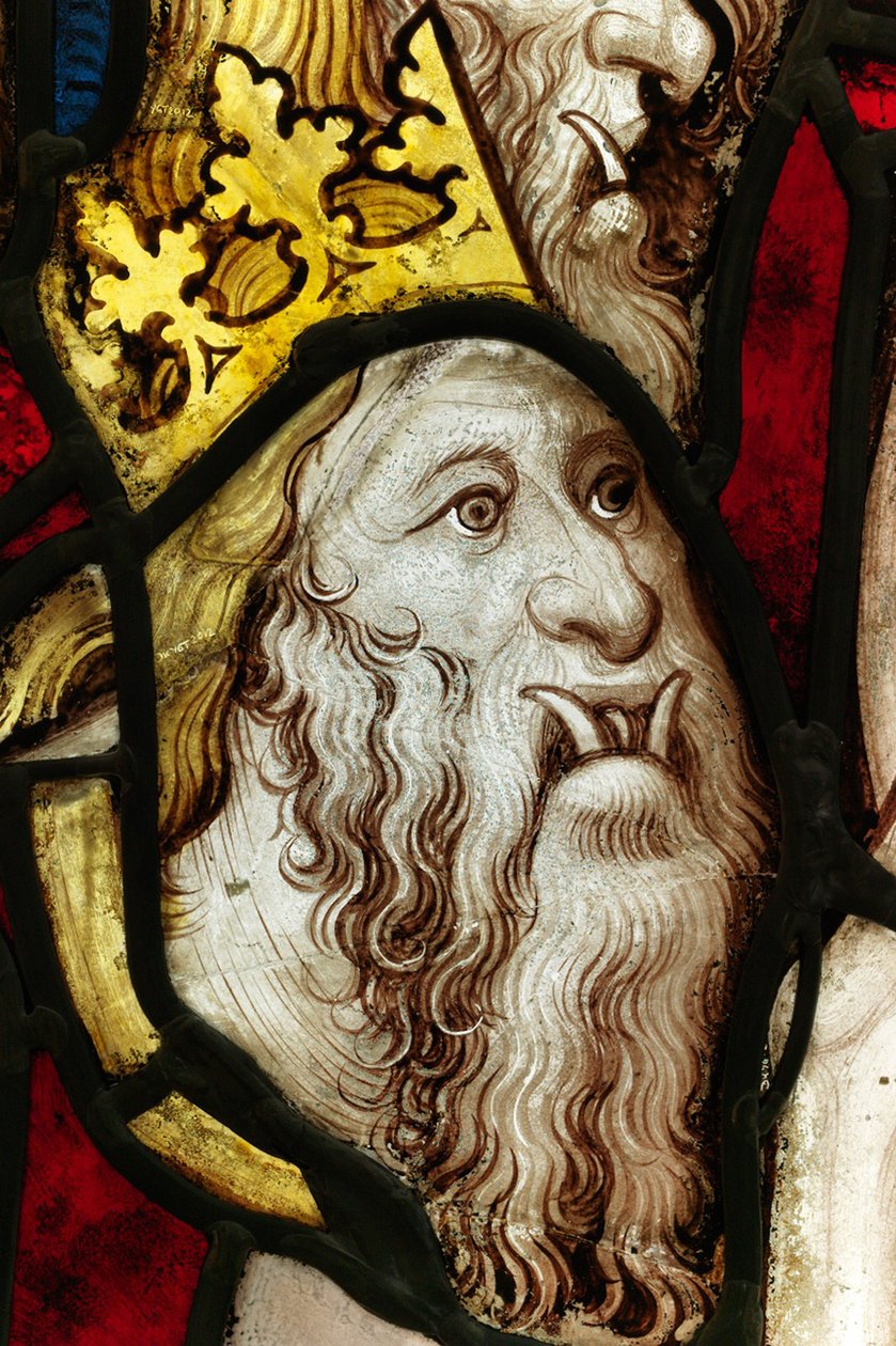 Bevaret afsnit fra Great East Window i York Minster: 