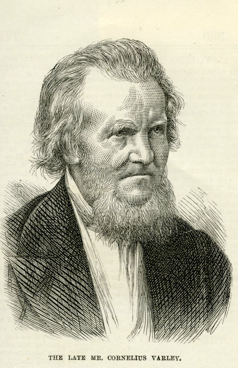 Cornelius Varley (1781-1873) fra The Illustrated London News 25. oktober 1873 af English School