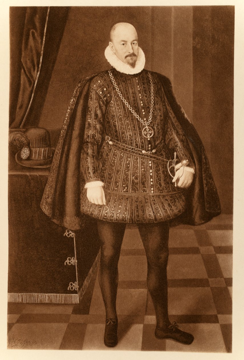 Grev Gondomar, fra James I og VI, trykt af Manzi Joyant & Co. Paris, 1904 (collotype) af English School