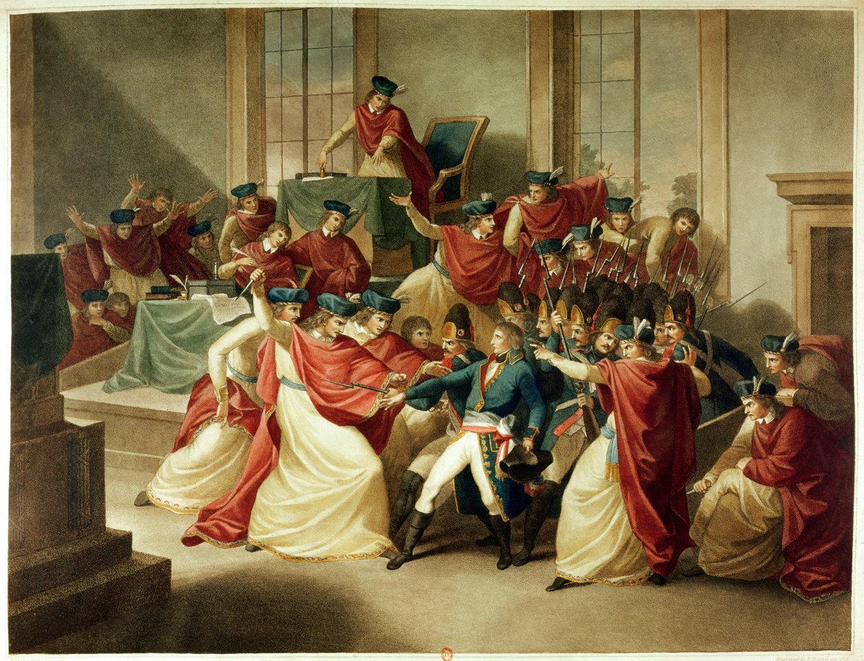 Statskuppet den 18. Brumaire, den 10. november 1799 af English School