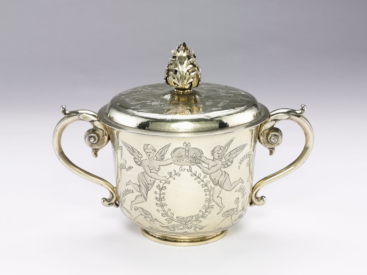 Dækket bæger, 1686 af English School