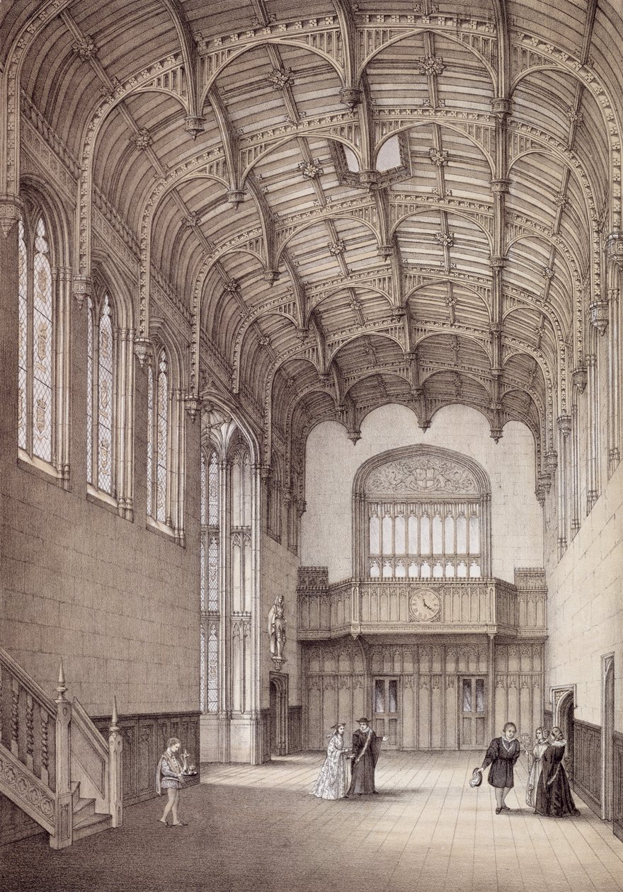 Crosby Hall, Bishopsgate Dani af English School