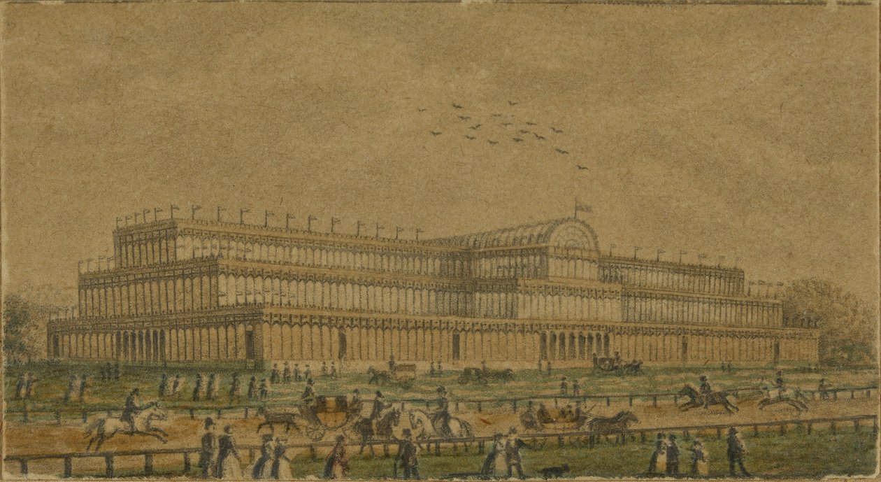 Crystal Palace, 1851 af English School