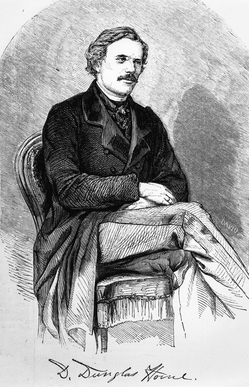 Daniel Dunglas Hjem, ca. 1857 af English School