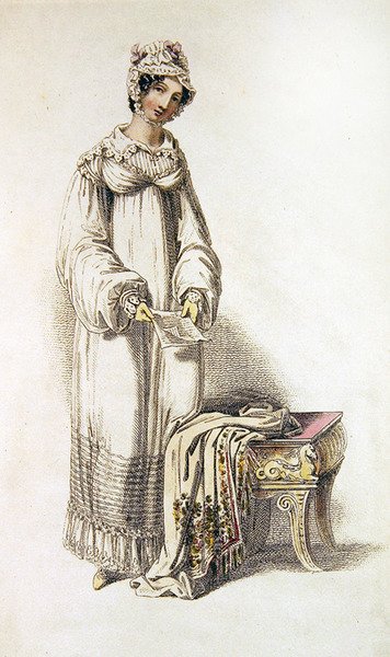 Dagskjole, modetallerken fra Ackermann