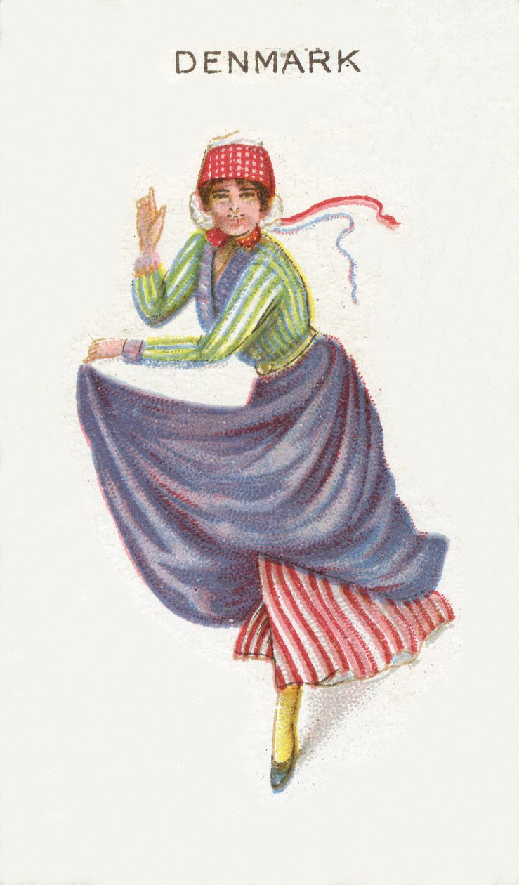 Danmark, 1915 af English School