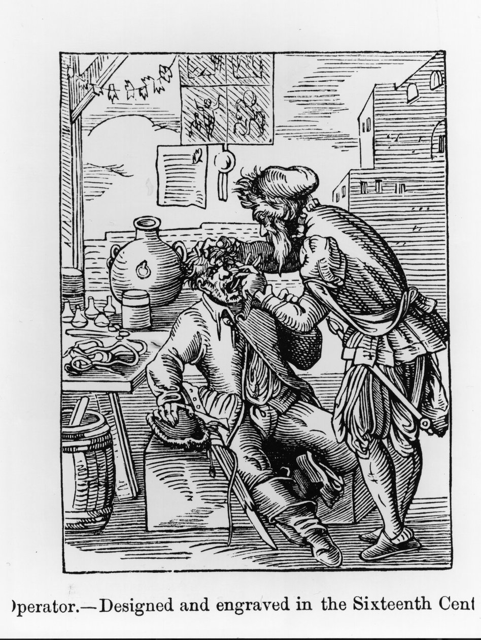 Dental Operator, illustration fra 