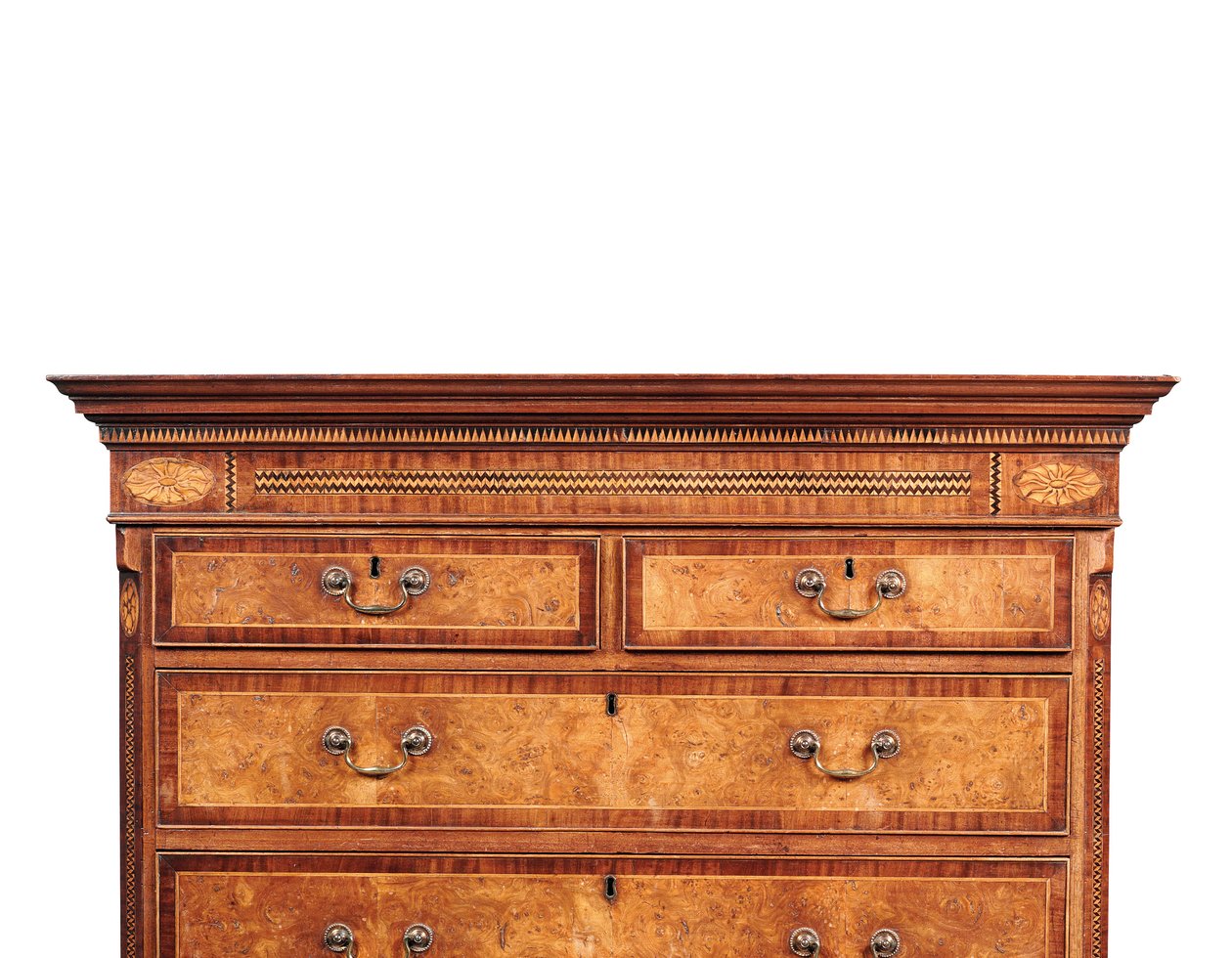 Detalje af en George III Tallboy af English School