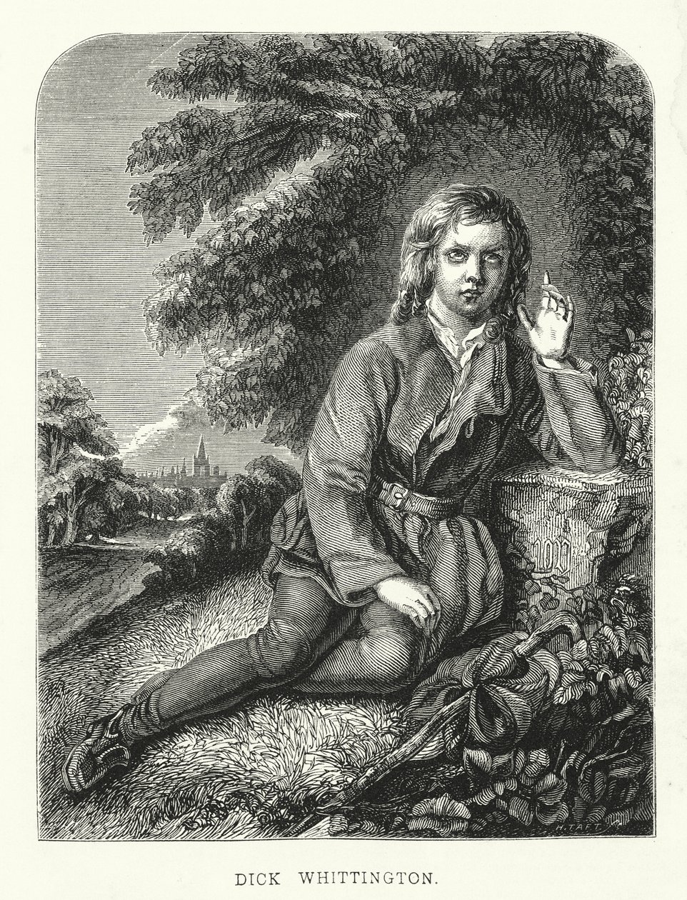 Dick Whittington (kobberstik) af English School