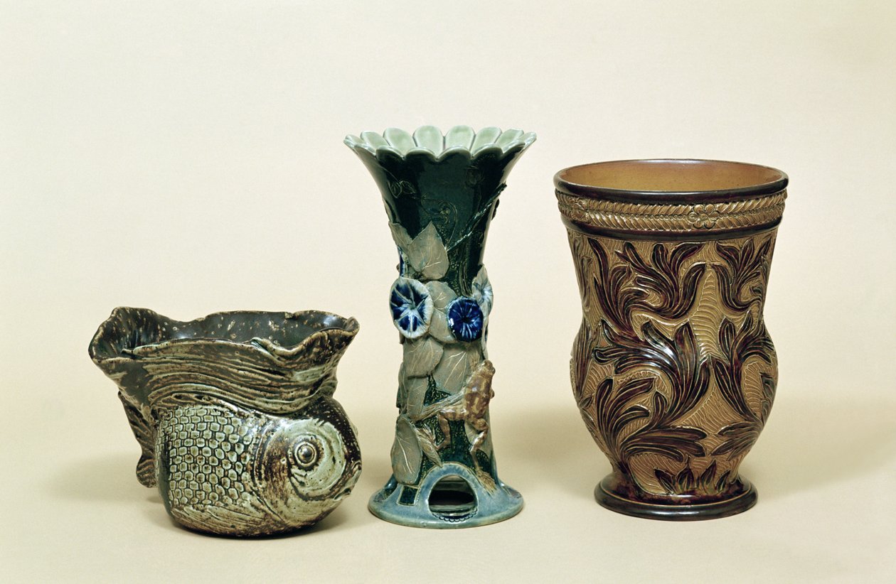 Doulton vaser, 1880