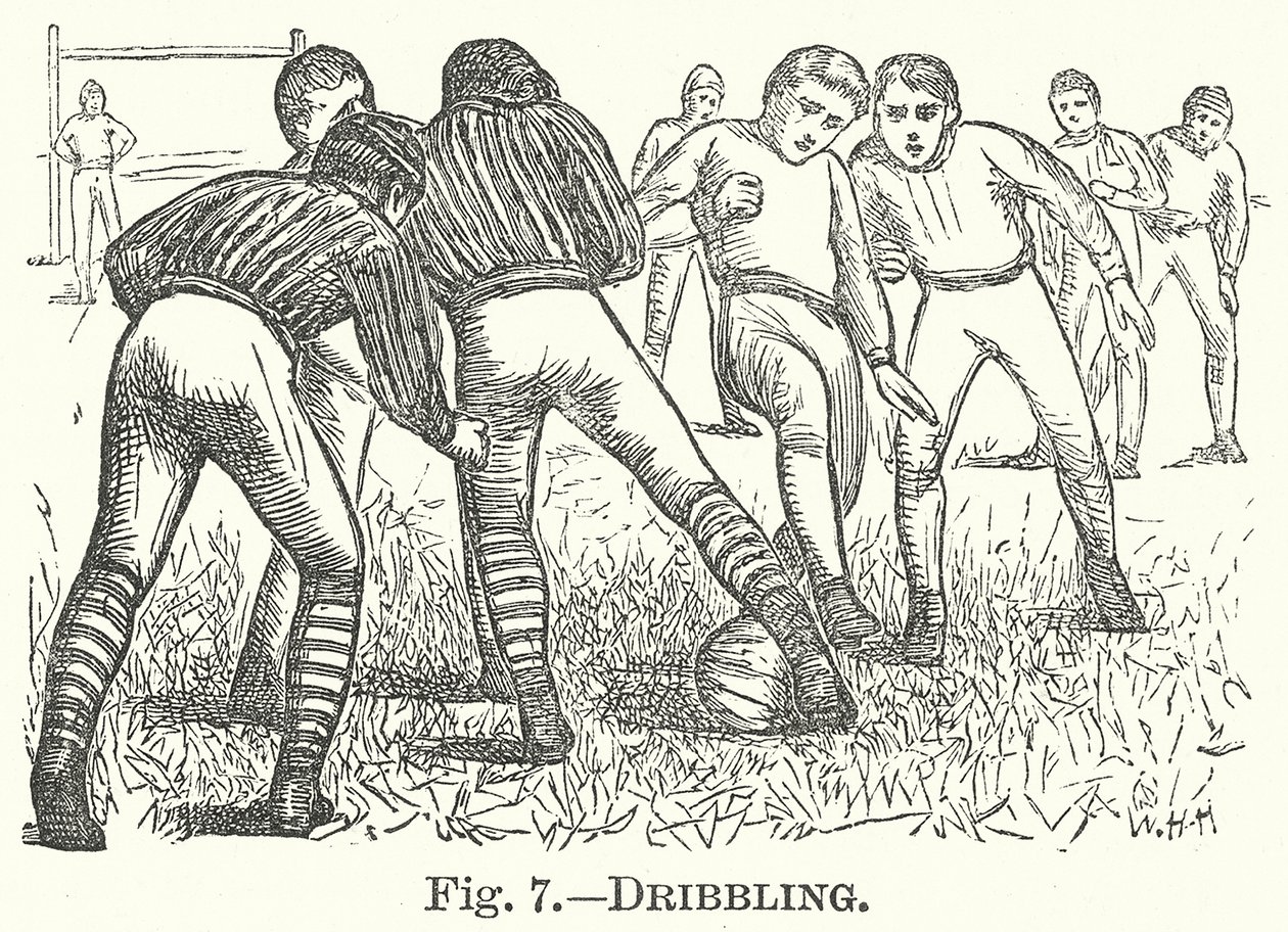 Dribling (indgravering) af English School
