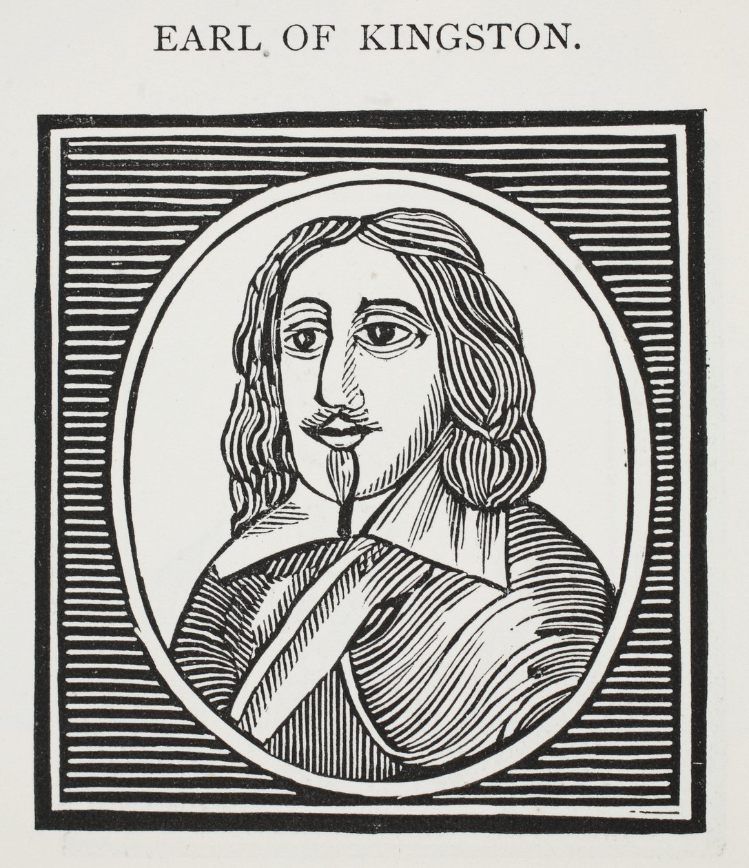 Earl of Kingston (1600-80), illustration fra Chap-books of the Eighteenth Century af John Ashton, pub. 1882 af English School