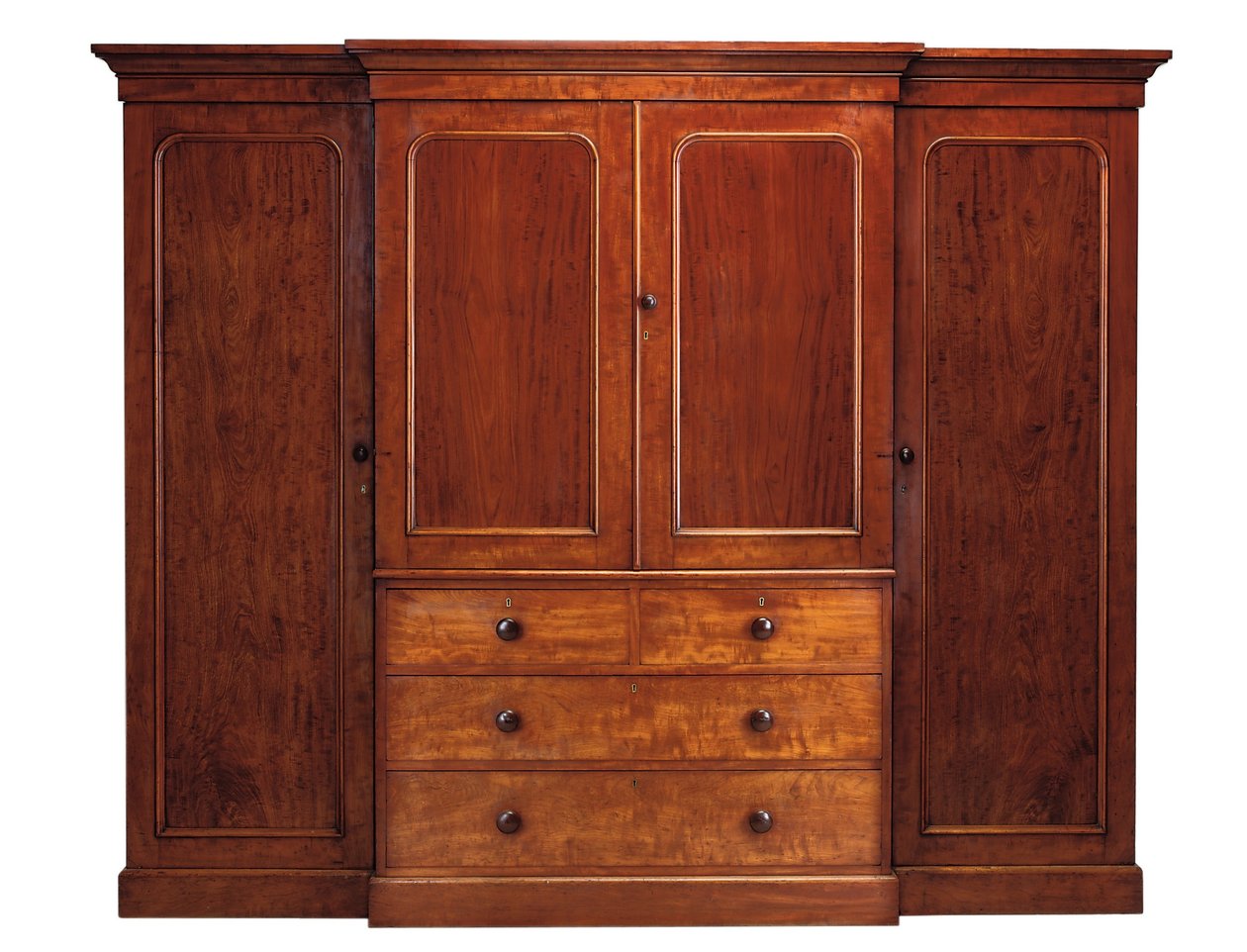 Tidlig victoriansk frontgarderobe, designet af Heal & Son af English School