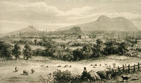 Edinburgh i c.1880, fra 