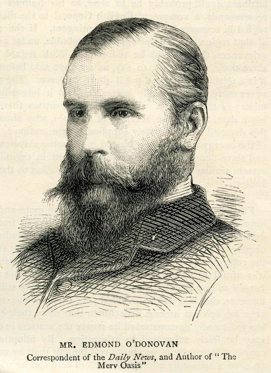 Edmond ODonovan (1844-83) af English School