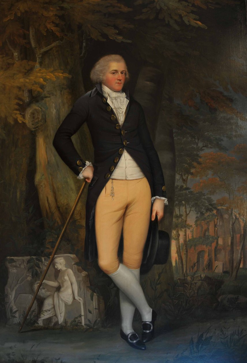 Edward Austen Knight (1768-1852) på tidspunktet for hans Grand Tour af English School