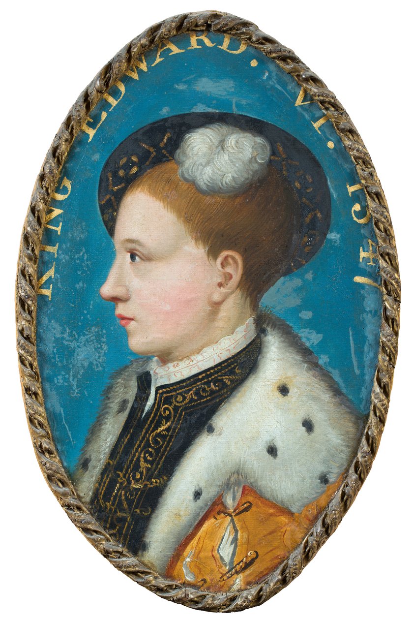 Edward VI (olie) af English School