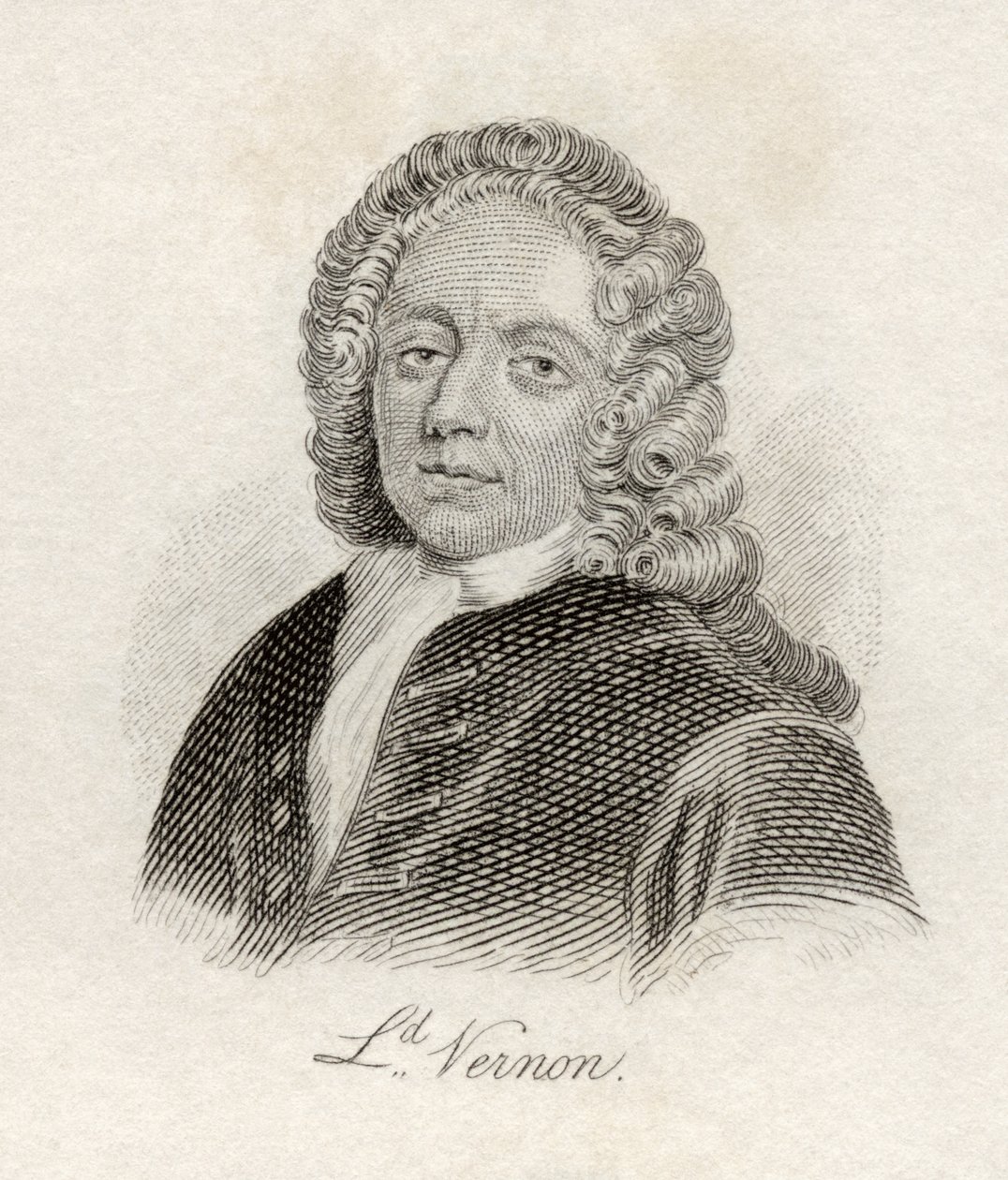 Edward Vernon, fra "Crabb