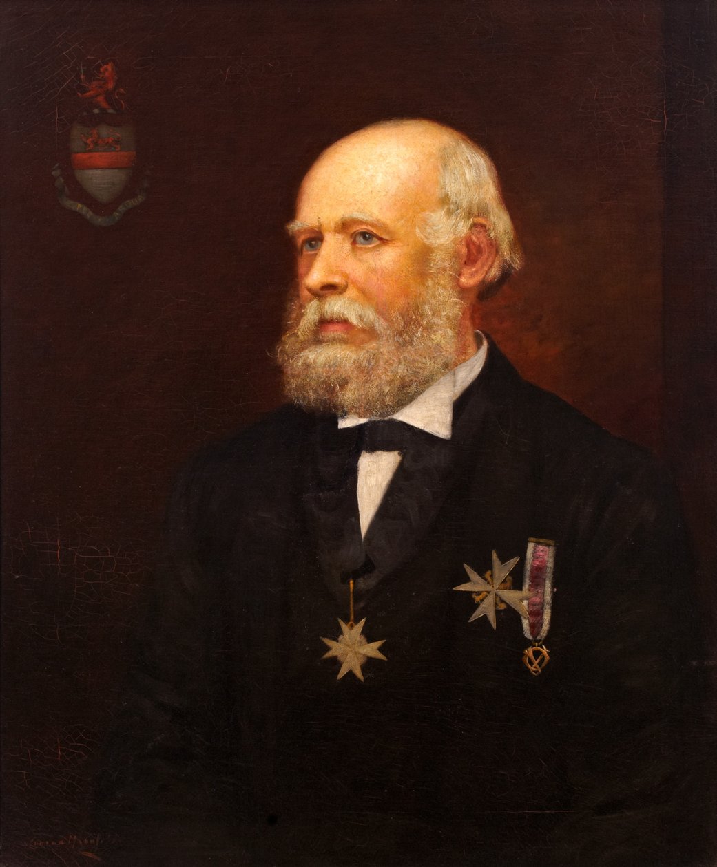 Edward Walford, ca. 1880 af English School