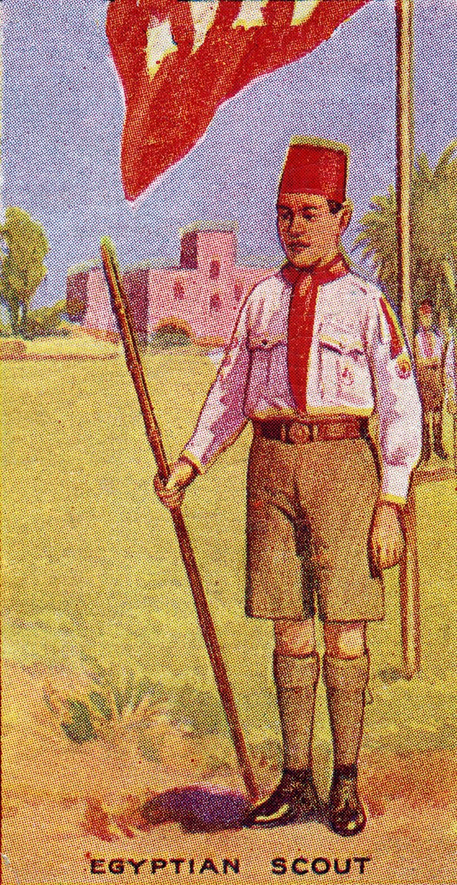 Egyptisk spejder, 1923 af English School