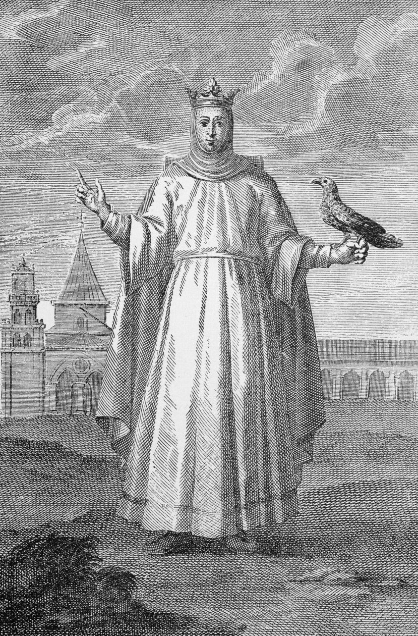 Eleanor, datter af Henrik II af England (1133-89) hustru til Alfonso VIII af Castilla (ca. 1155-1214) af English School