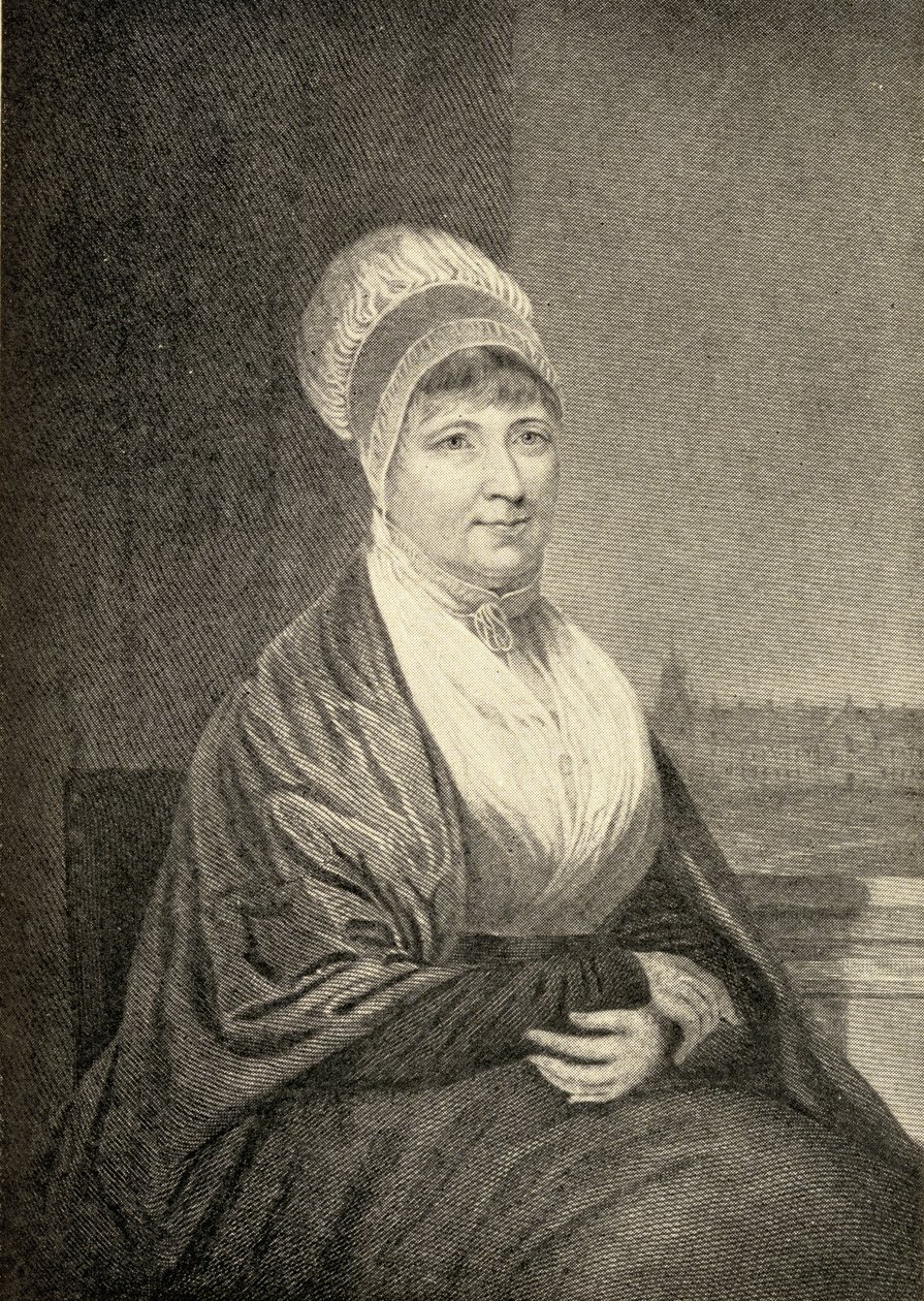 Elizabeth Fry (1780-1845) illustration fra "Little Journeys to the Homes of Famous Women", udgivet i 1897 af English School