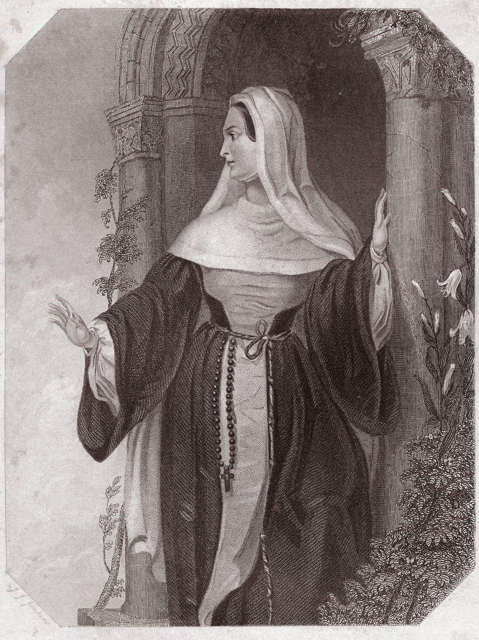 Emilie, kone til Aegeon, abbedisse i et samfund af Efese (Fejlenes komedie) Emilia Lady Abbedisse i Efesos (Fejlenes komedie) i - "" Galerie des femmes de Shakespeare, samling af femogfyrre seriøse portrætter af tidlige London-kunstnere , beriget med af English School