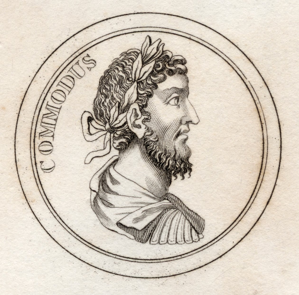 Kejser Commodus, fra "Crabb