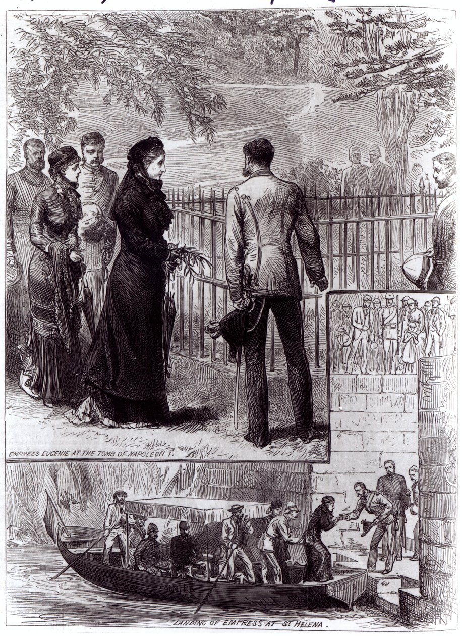 Kejserinde Eugenie besøger Napoleon I