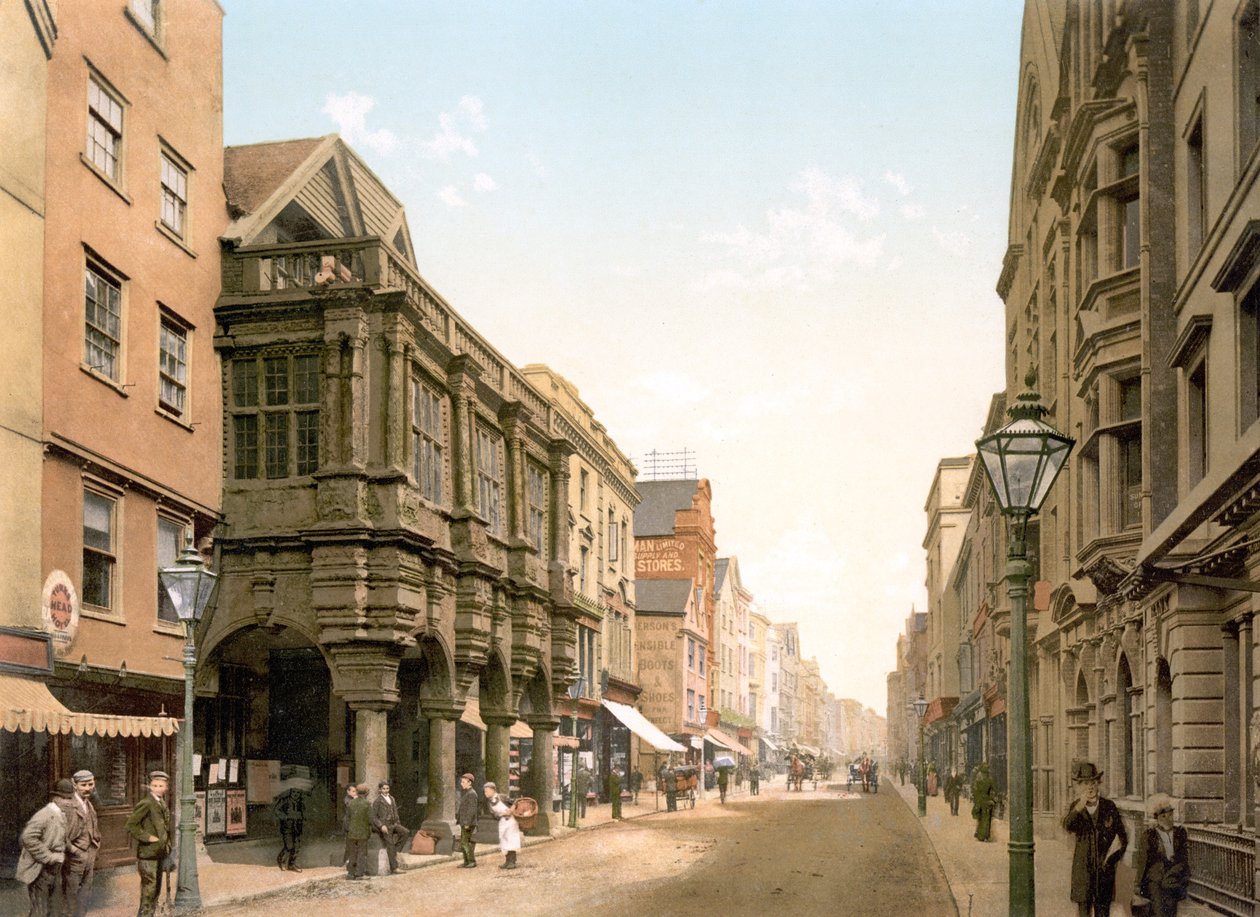 Exeter (håndfarvet foto) af English School