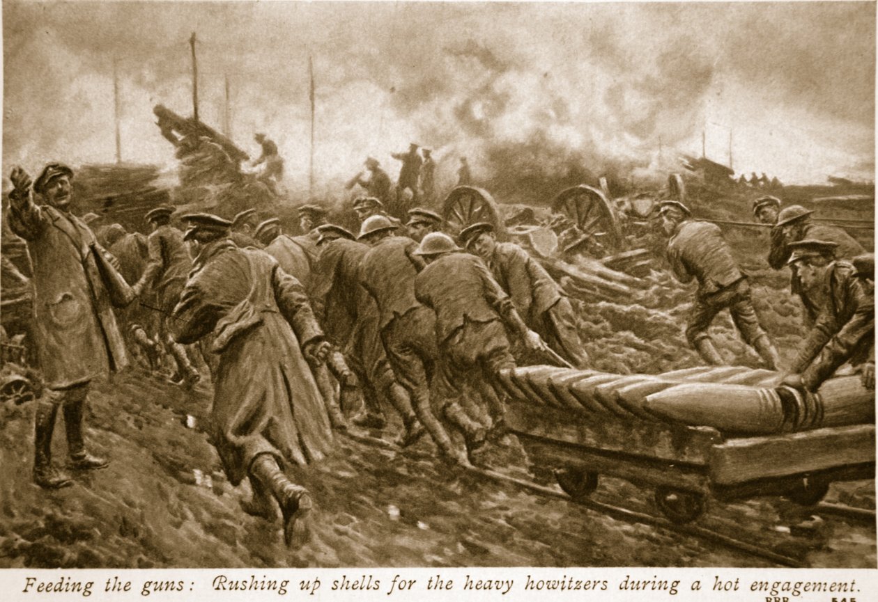 Feeding the guns, 1914-19 af English School