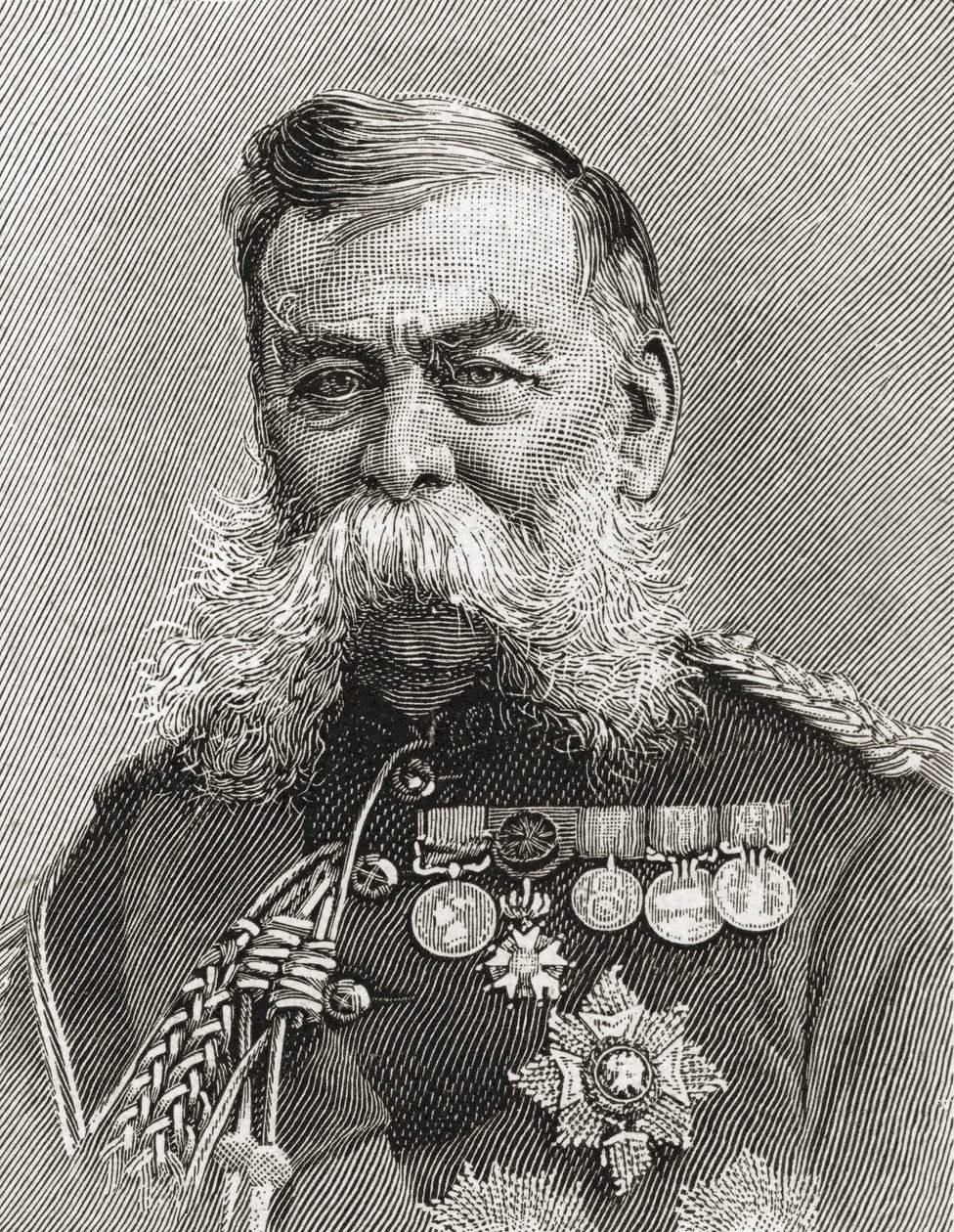 Feltmarskal Sir John Linthorn Arabin Simmons af English School