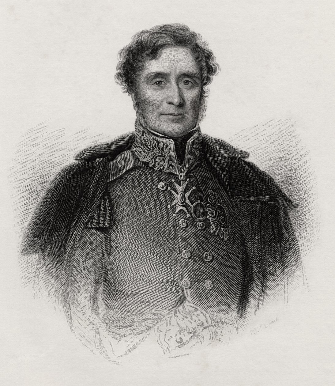 Fitzroy James Henry Somerset (1788-1855), 1. baron Raglan af English School