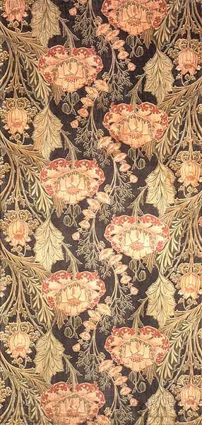 Floral, designet af The Silver Studio for forhandleren Richard Stanway af English School