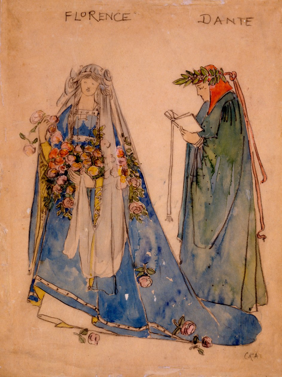 Firenze og Dante, 1890