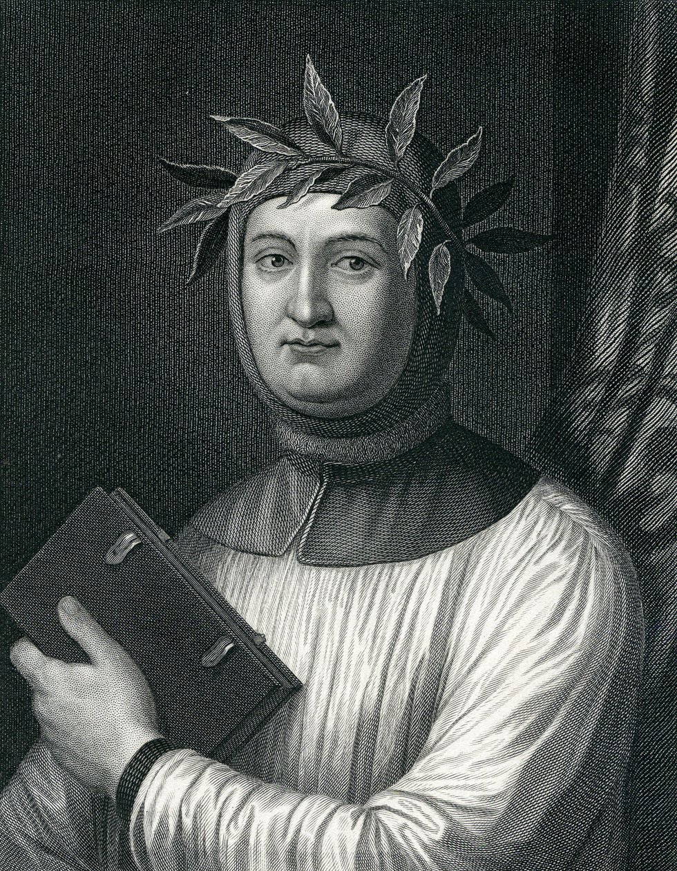Francis Petrarch, 1800-tallet af English School