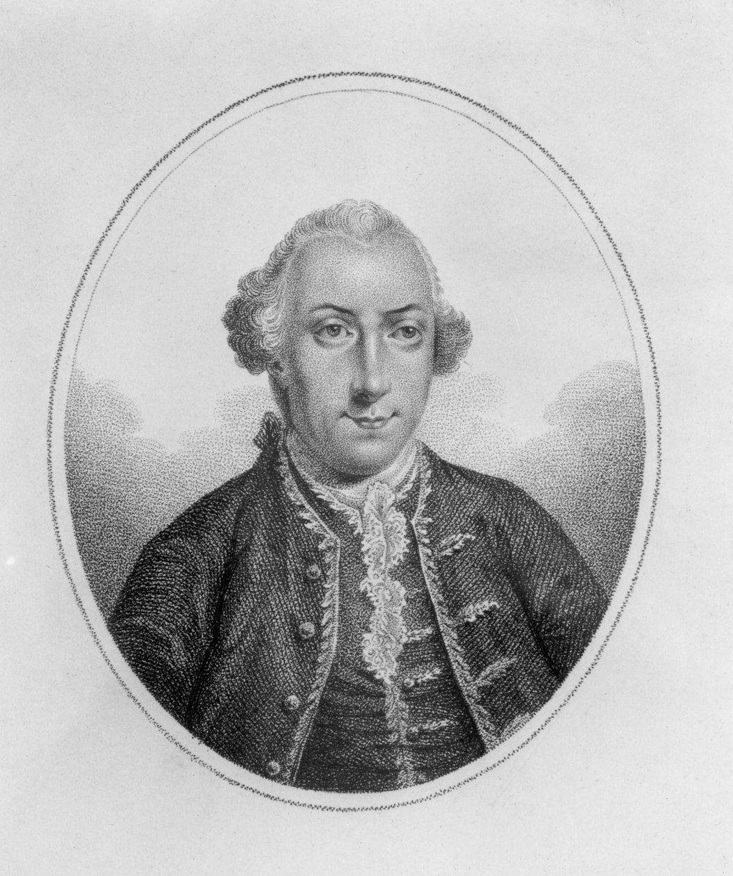 Frederic Calvert, Lord Baltimore (gravering) af English School