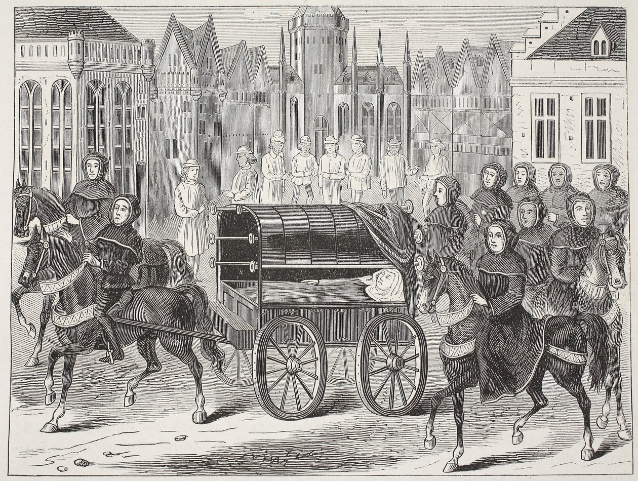 Begravelse af Richard II af English School
