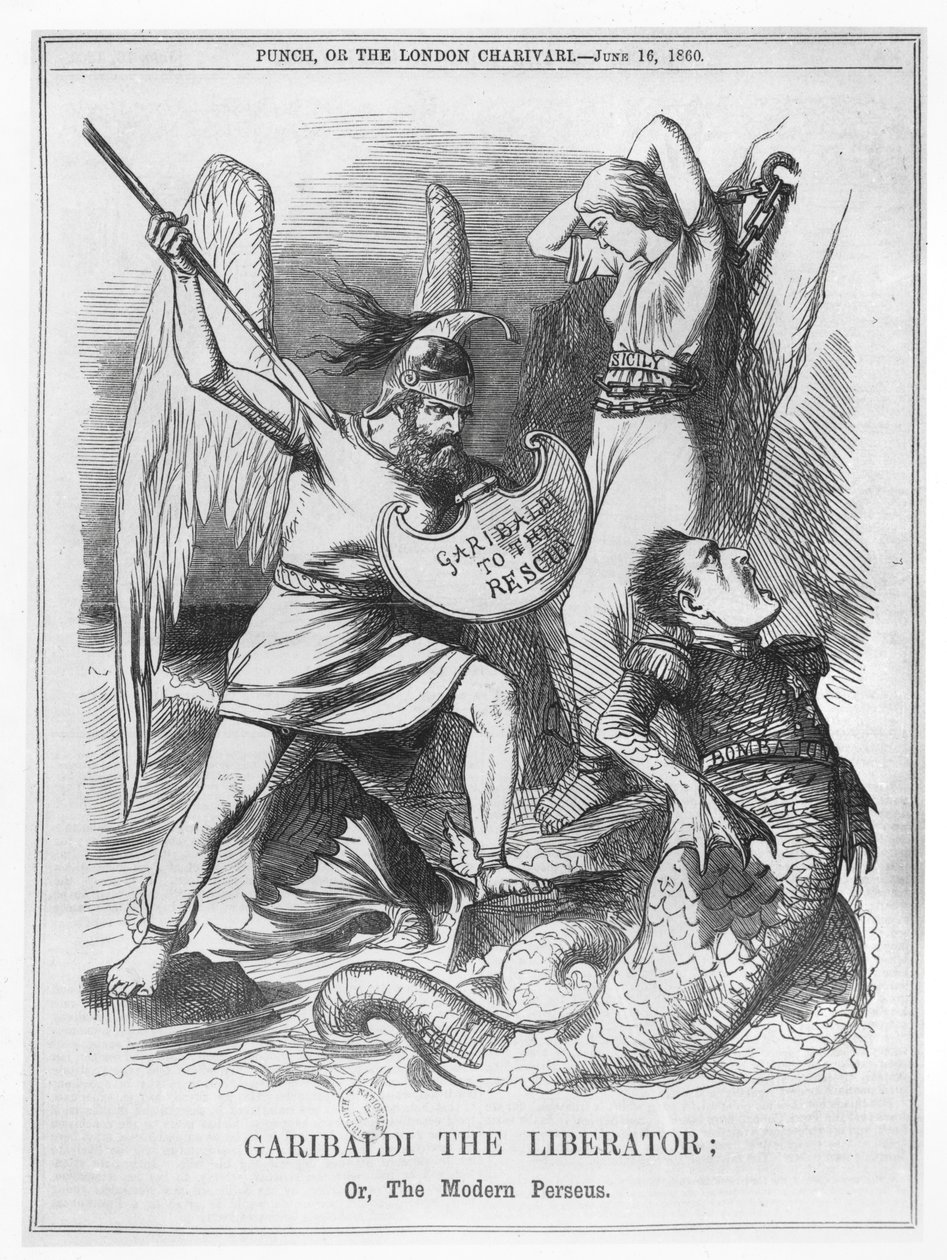 Garibaldi the Liberator, eller The Modern Perseus, fra 