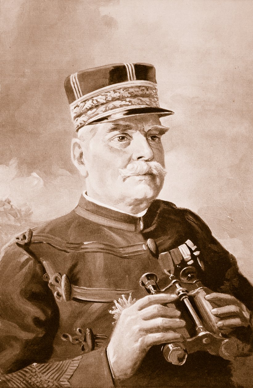 General Joseph Jacques Cesaire Joffre, 1914-19 af English School