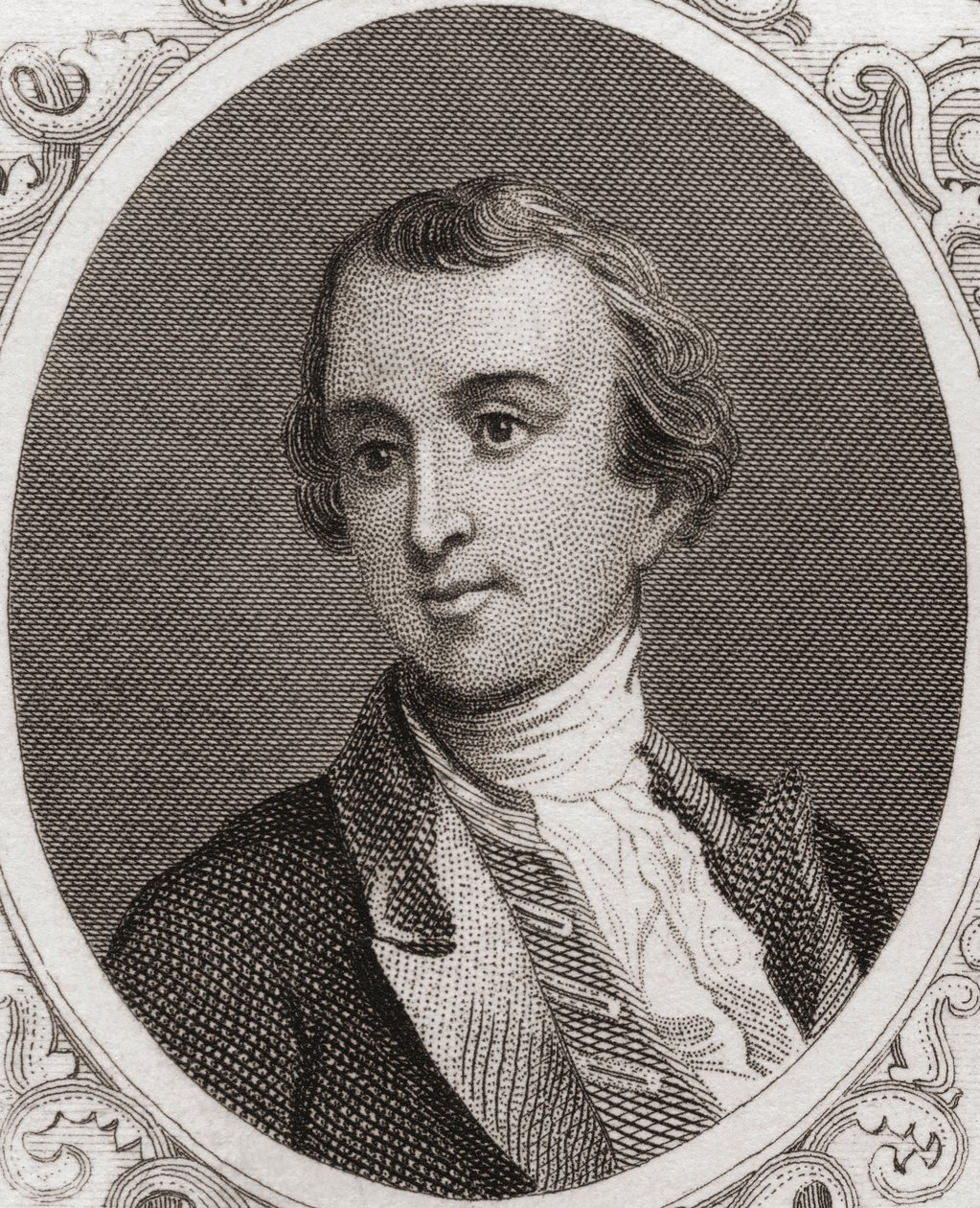 General Joseph Reed (gravering) af English School