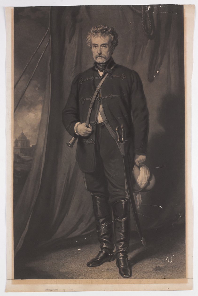 General Lord Clyde af English School