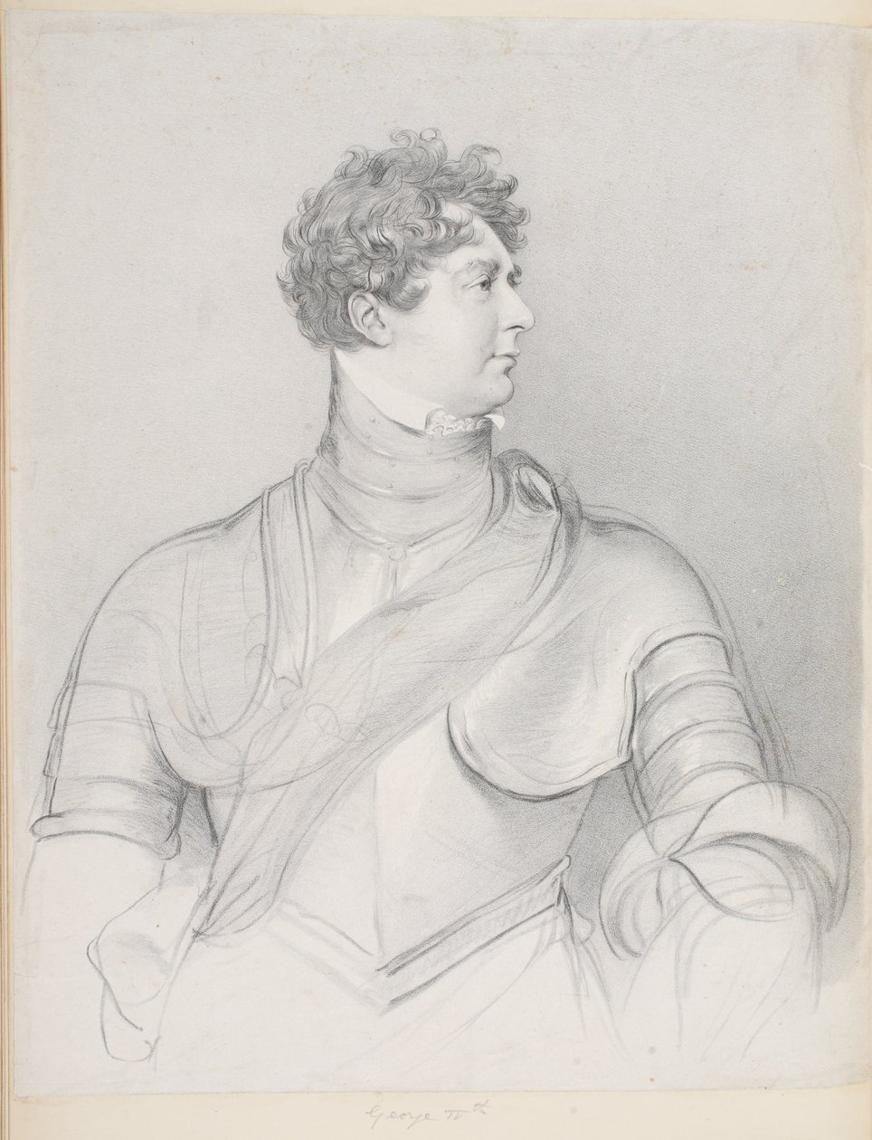 Georg IV 1762 - 1830. af English School