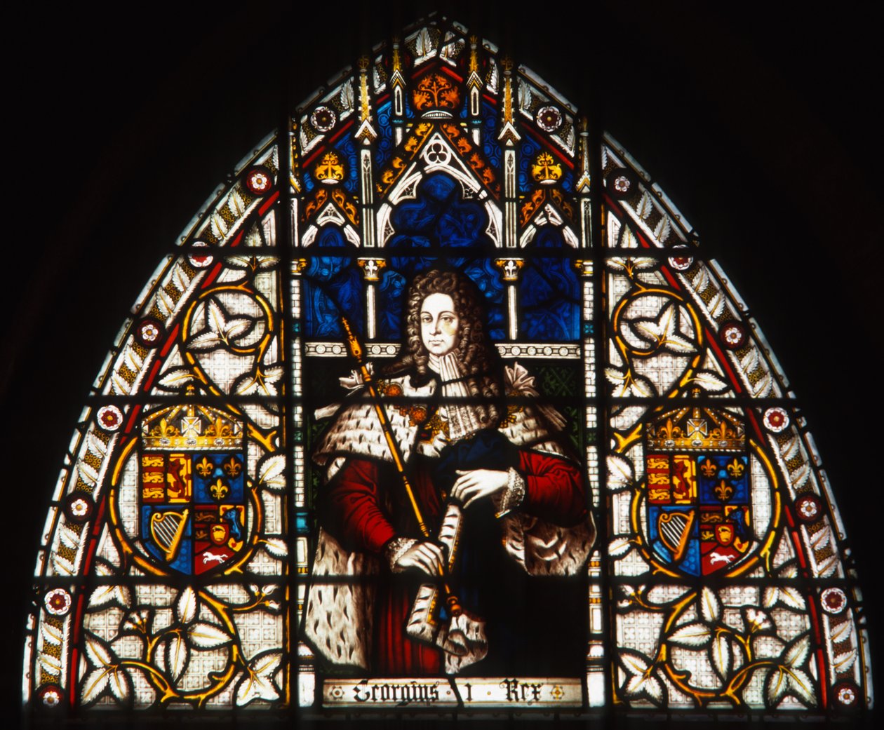 George I, ca. 1873 af English School
