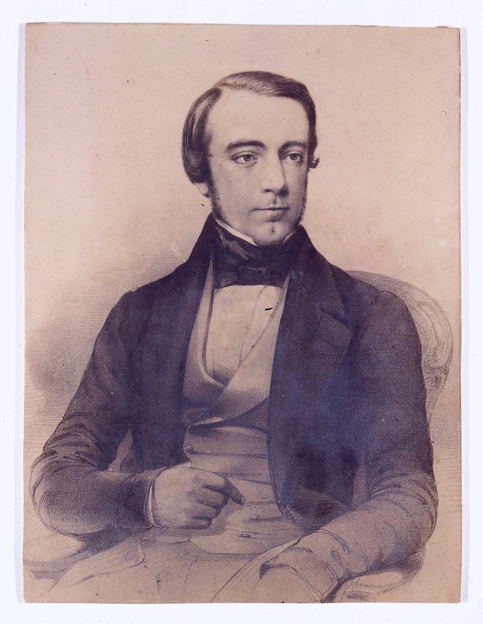 George Smith (kul på papir) af English School