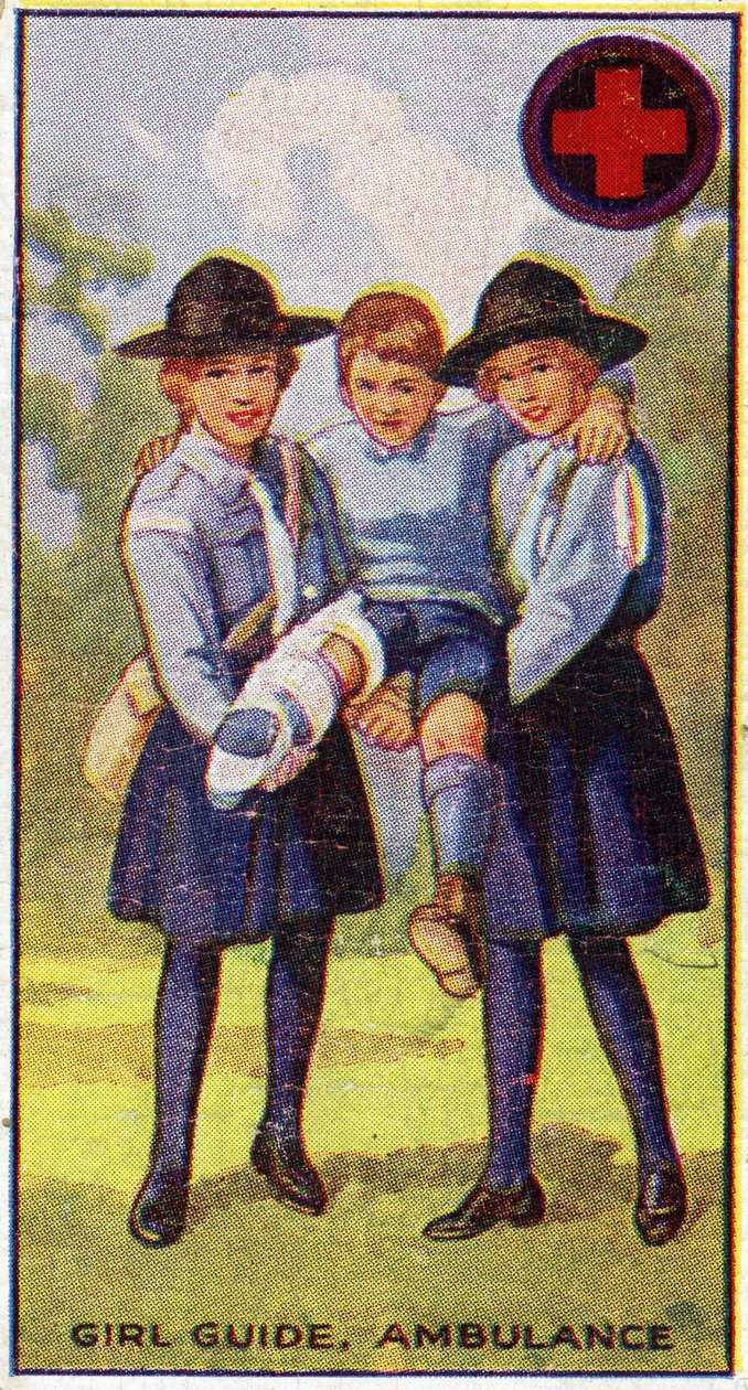 Girl Guide Ambulance Badge, 1923 af English School
