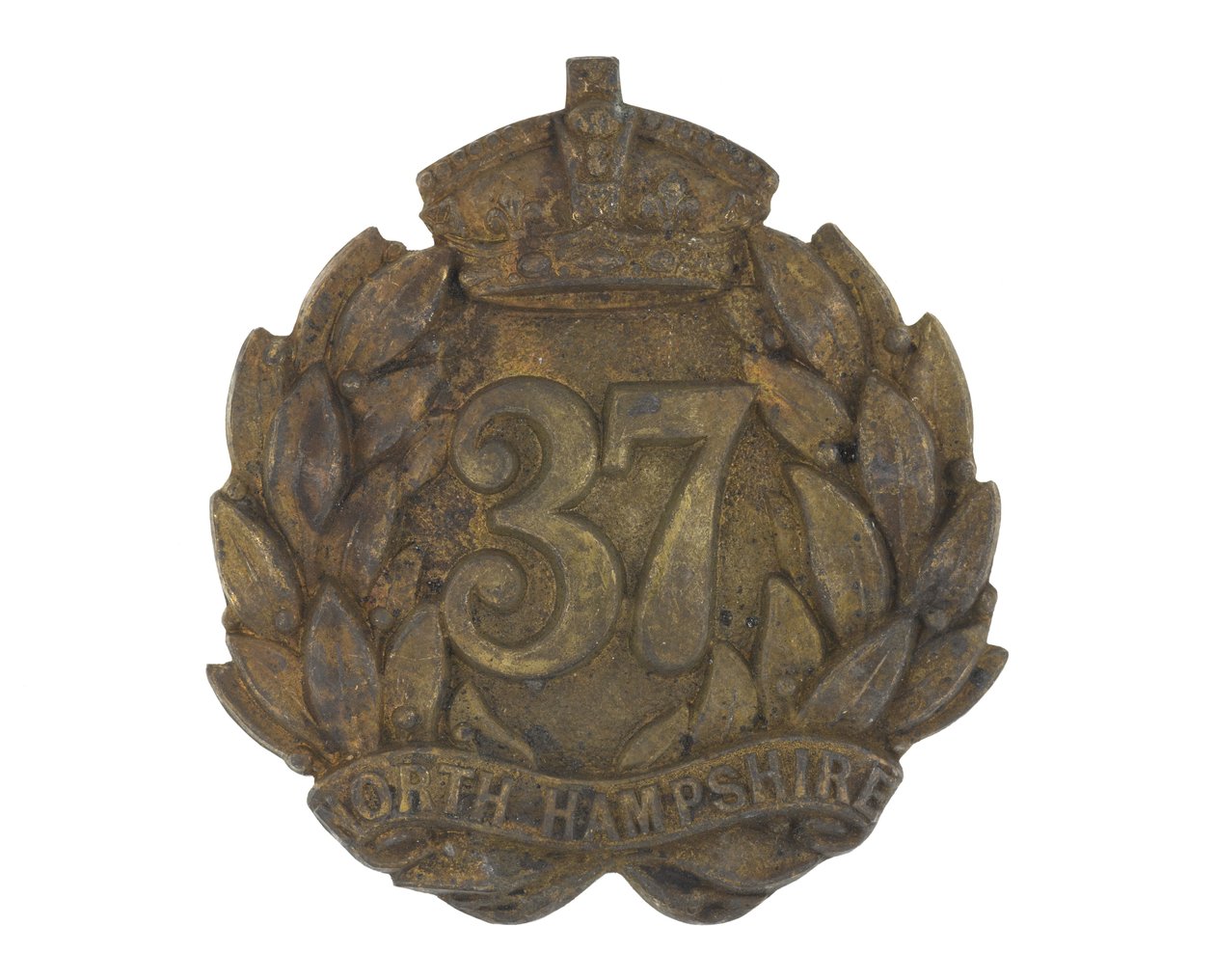 Glengarry badge, ca. 1874-81 (metal) af English School
