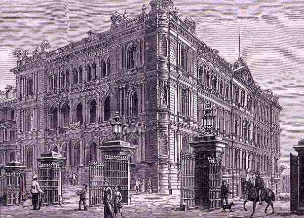 Government Buildings, Macquarie Street, Sydney, Australien, fra 